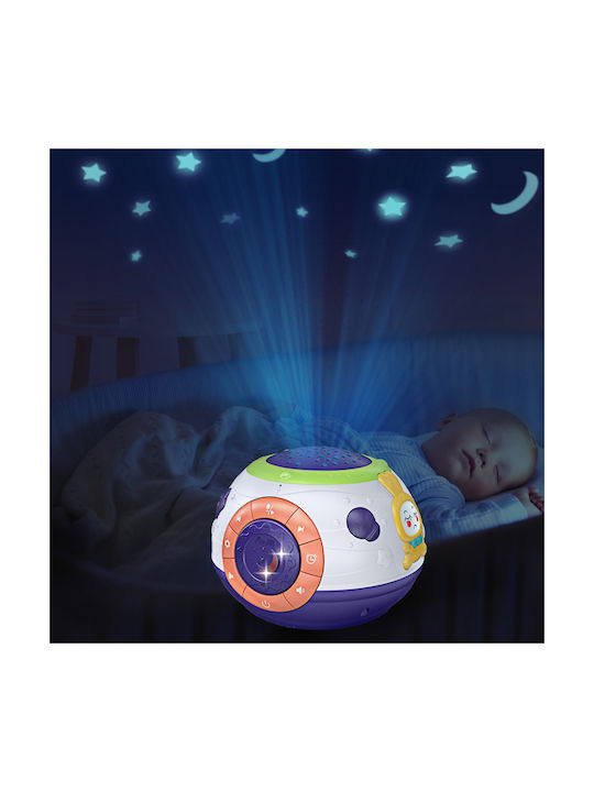 Tumama Kids Lampă de proiecție pentru copii cu Proiecție de Stele Multicolor 18x14cm