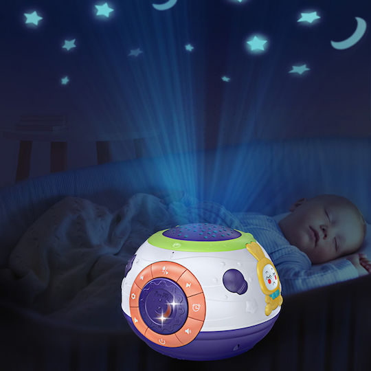 Tumama Kids Lampă de proiecție pentru copii cu Proiecție de Stele Multicolor 18x14cm