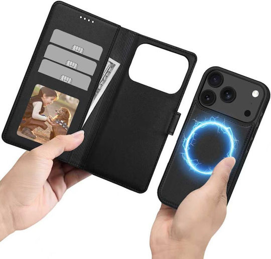 Tech-Protect Matte Wallet Σιλικόνης Μαύρο (iPhone 17 Pro)