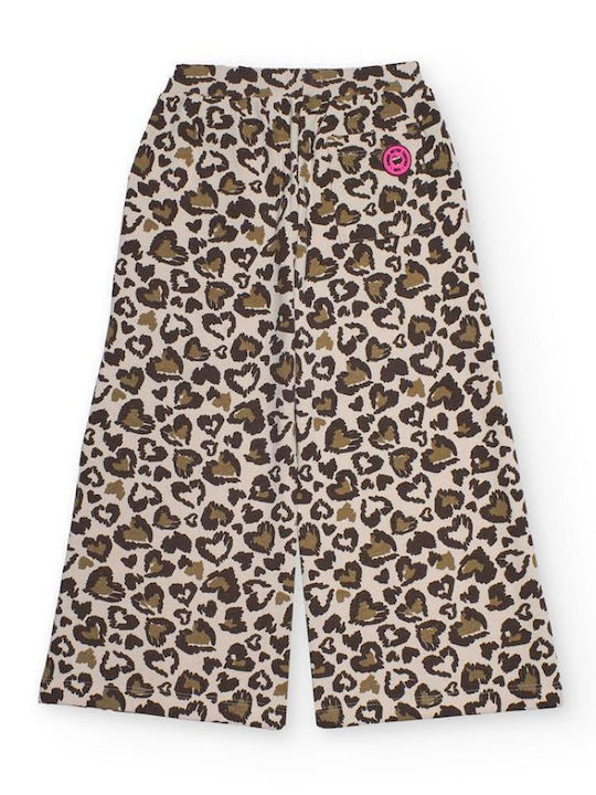 Kids Trousers Fabric Beige