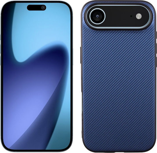 Volte-Tel Carbon Lift Задна корица Силикон Син (iPhone Air)