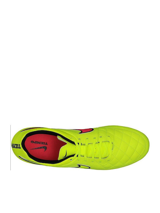 Nike Tiempo Genio Football Shoes with Cleats Yellow