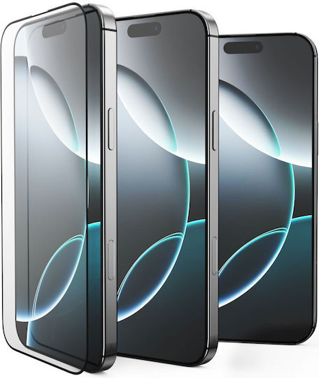 Tech-Protect Glass Fit+ 0.3mm Full Face Tempered Glass 2τμχ (Galaxy A16 4G / 5G / A26 5G / A17 4G / 5G / A27 5G) TPGFSA16B