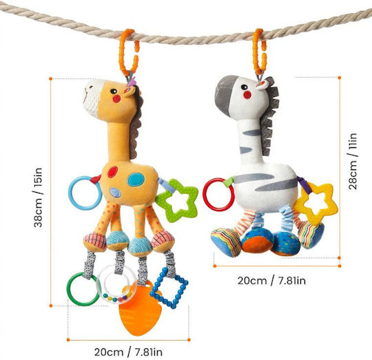 Tumama Kids Suspendata Jucărie pentru cărucior cu muzică pentru 3++ Luni