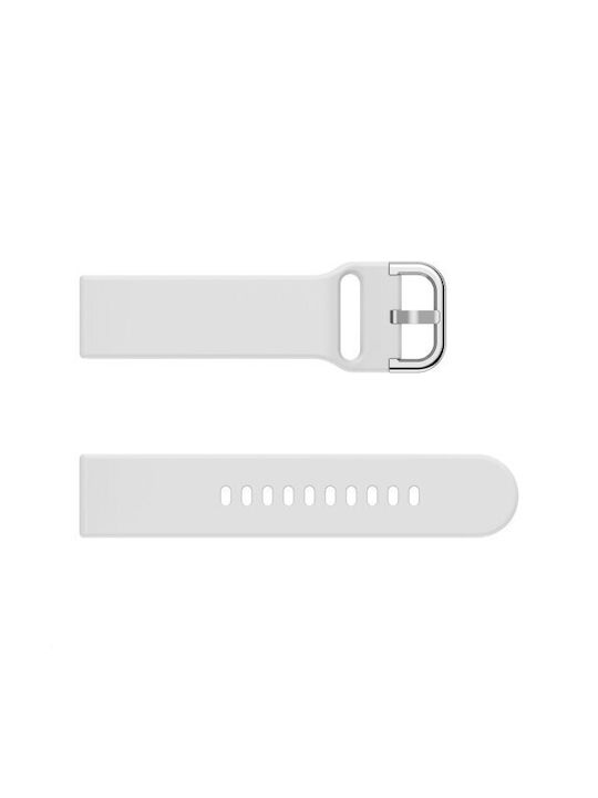 Gt 3 42 Mm Strap Silicone White (Forerunner 55/245/645 / Vivoactive 3/5/HR / Venu Sq 2)