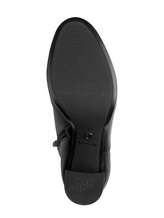 Women's Ankle Boots with High Heel Black