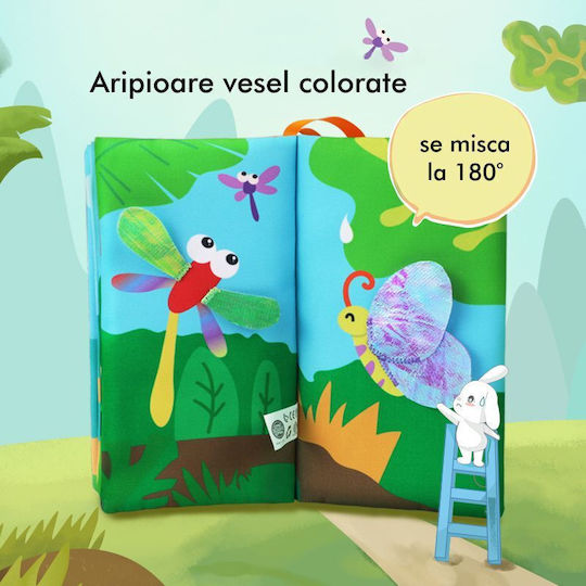 Tumama Kids Carte de Activități din Țesătură cu Sunete pentru 6++ Luni