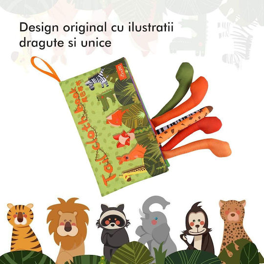 Tumama Kids Carte de Activități din Țesătură cu Sunete pentru 3++ Luni