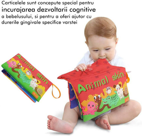Tumama Kids Carte de Activități din Țesătură cu Sunete pentru 6++ Luni