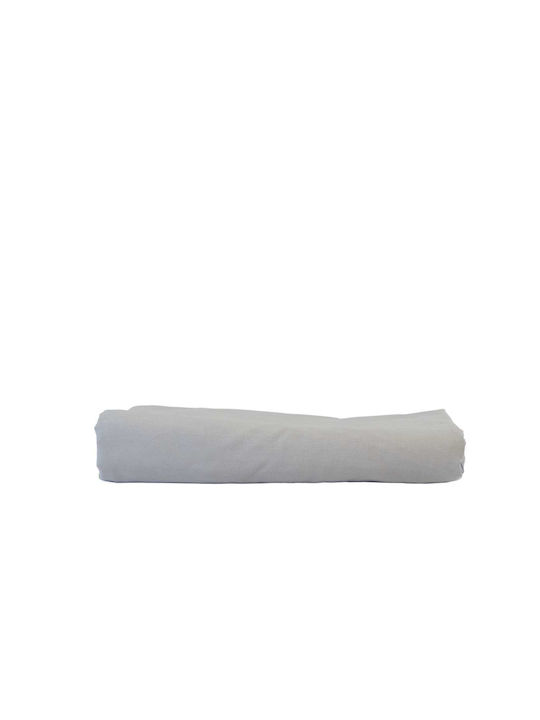 Espree Чаршаф King Size 280x270см. Solid Светло сиво