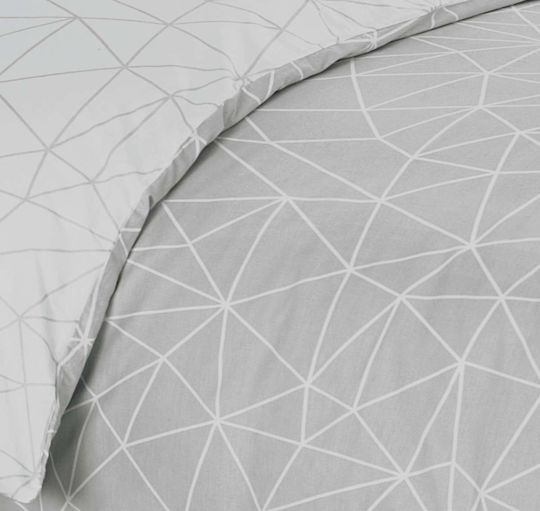 Espree Σετ Σεντόνια Υπέρδιπλα 240x270εκ. Grey (4τμχ)