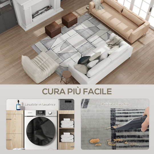 HomCom 230x160cm Αντιολισθητικό Πολύχρωμο