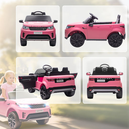 Land Rover Doppelsitzer mit Fernbedienung Lizensiert 12 Volt Rosa Für 3+ Jahre