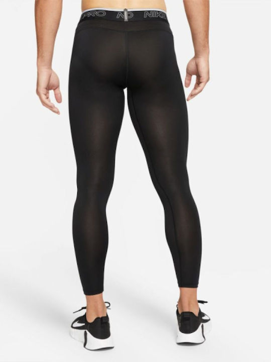Nike Pro Dri-Fit Ανδρικό Αθλητικό Κολάν Compression Μακρύ Μαύρο