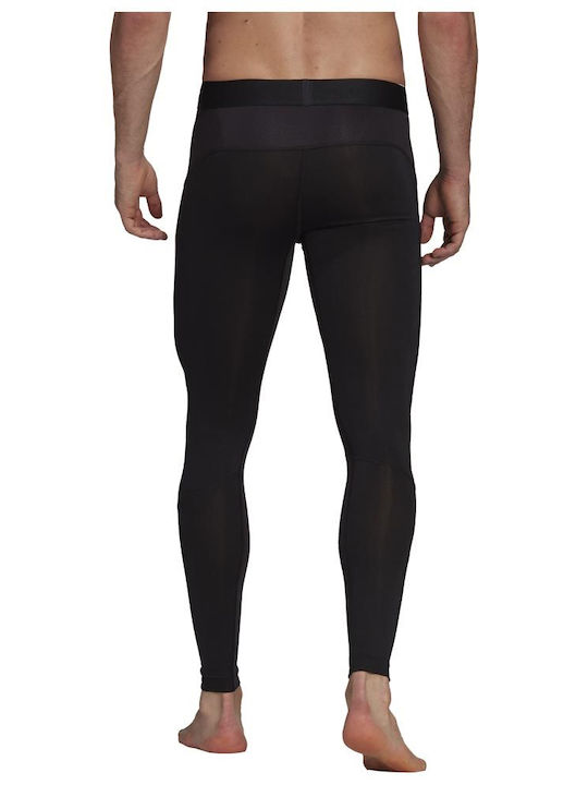adidas Techfit Ανδρικό Αθλητικό Κολάν Compression Μακρύ Μαύρο
