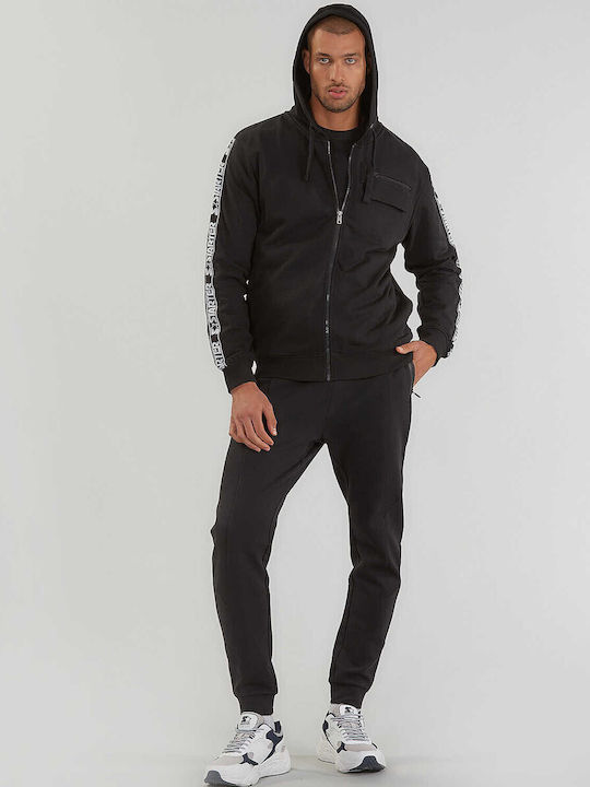Sweatshirts Für Herren Mit Kapuze Schwarz 1914530002-MAUR