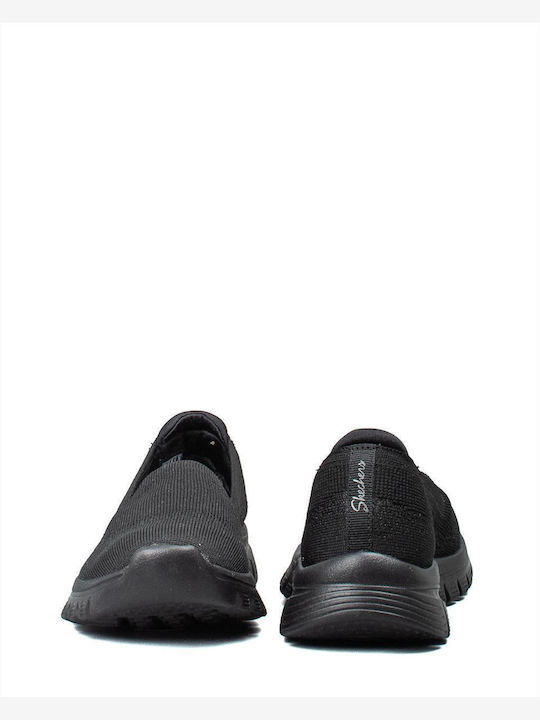 View Finder Women's Slip-Ons Made Of Synthetic Leather Black