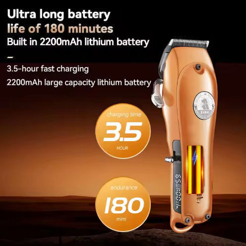 Kemei Dog Grooming Clippers Rechargeable