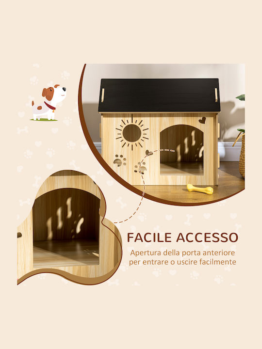 Pawhut Dog Bed Houses Black