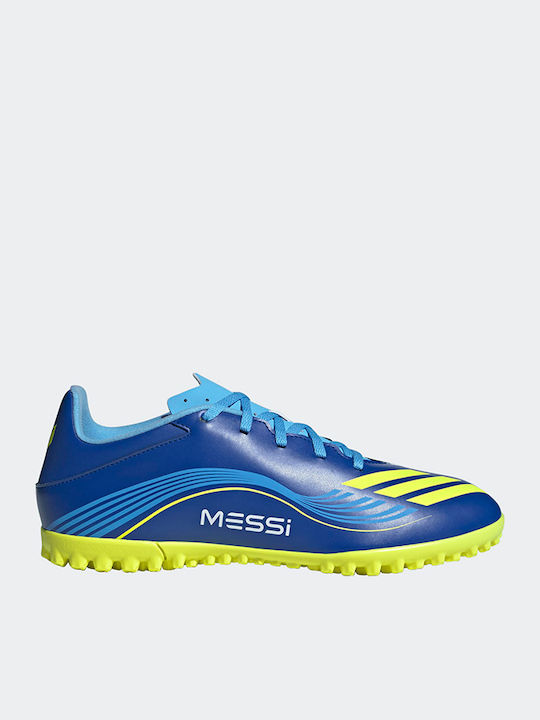adidas F50 Messi Club Football Shoes with Molded Cleats Multicolour