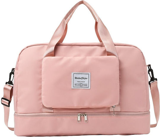 Geantă de voiaj Înapoi Roz Textil L42xW10xH28cm