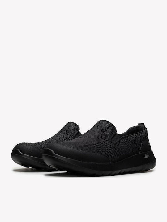 GOwalk Max Clinched Ανδρικά Slip-On Μαύρα