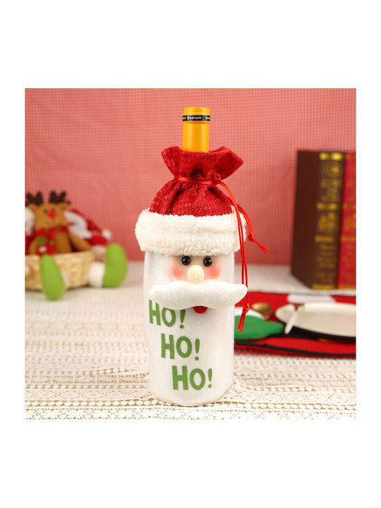 Weihnachtlich Flasche Rot L28xB13cm.