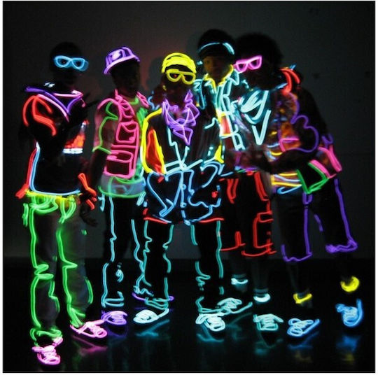 Fir Neon Electroluminescent El Wire 2.3 Mm Clothing