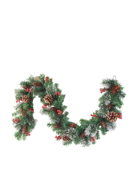 Crăciun Decorativ Plastic Coroană de flori cu Diametru 180cm.