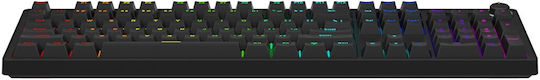 Savio Gaming Tastatur mit Outemu Pfirsich Stumm Schaltern und RGB-Beleuchtung (Englisch US)