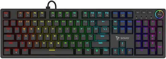 Savio STYX Gaming KeyPad με Outemu Red διακόπτες και RGB φωτισμό (Αγγλικό US)