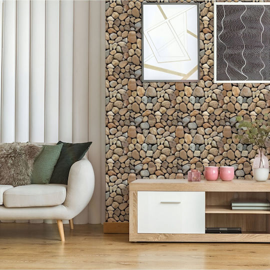 Panouri Decorative 3d Autoadezive Gri 30x30cm