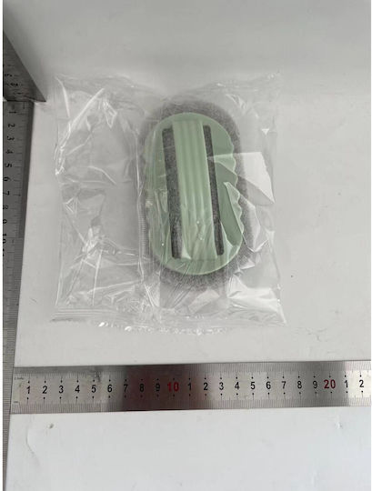 Cleaning Sponge Brush Handle Flippy Brush Tiles Bathroom Kitchen Green