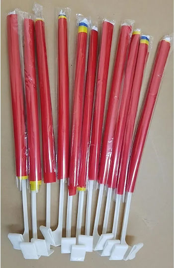 Set 100 Tricolor Car Flags Flippy 45 Cm X 30 Cm Small Flag Banner