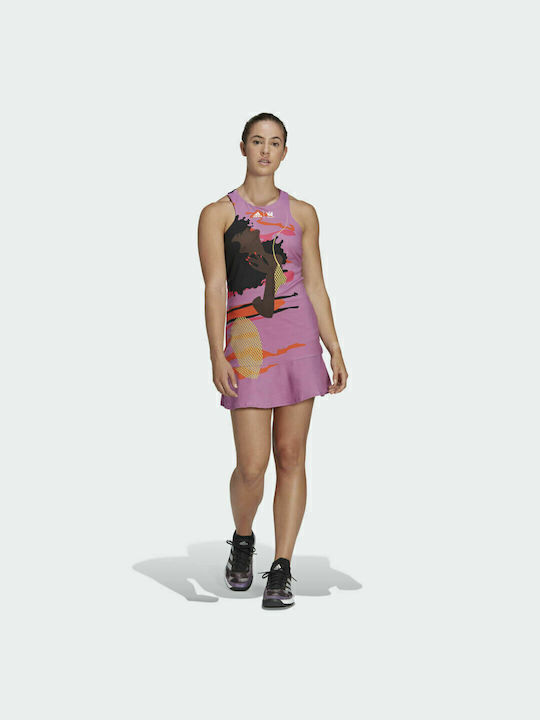 adidas New York Tennis Рокля HF6323 Жена Лилава