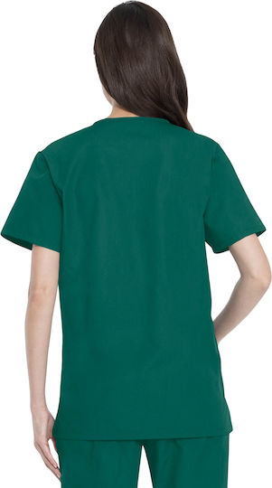 Dickies Unisex Green Pants & Blouse Set Cotton and Polyester