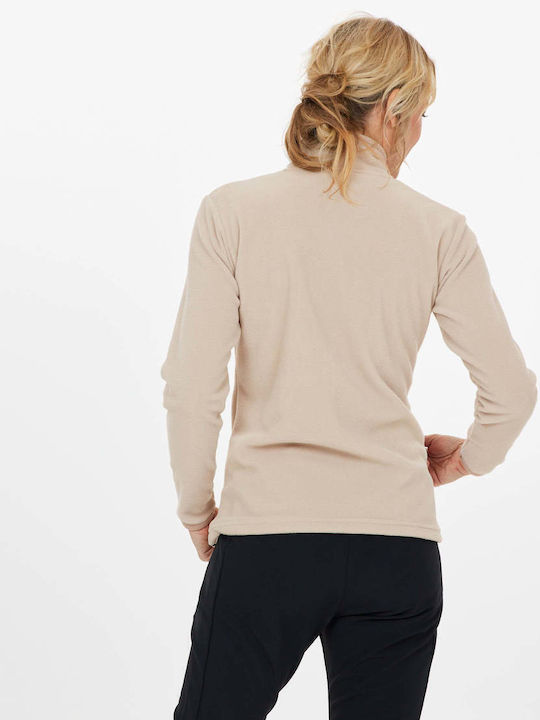 Fleece Γυναικεία Ζακέτα Simply Taupe