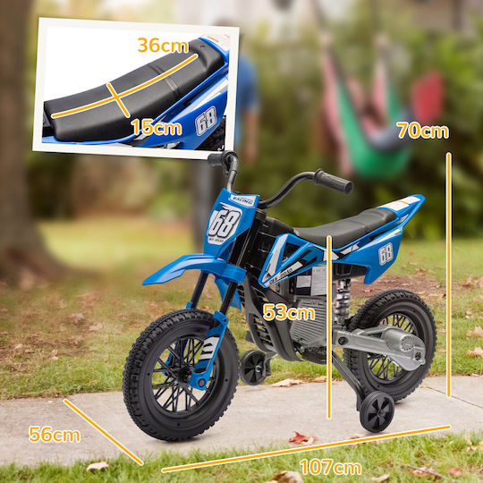 Παιδική Μηχανή Ηλεκτροκίνητη 12 Volt Μπλε για 3+ ετών