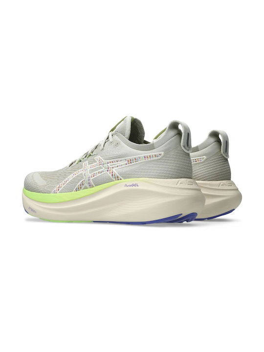 Gel-Nimbus 27 Tr Мъжки Спортни Обувки За Трейл Бягане Сиви