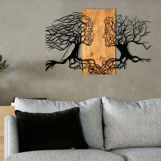 Homemarkt Διακοσμητικο Τοιχου Illusion Hm4803-φυλλα Μεταλλου Μαυρα-ξυλο 92x3 Βάθος X58υεκ Homemarkt Διακοσμητικο Τοιχου Illusion Hm4803-φυλλα Μεταλλου Μαυρα-ξυλο 92x3 Βάθος X58υεκ