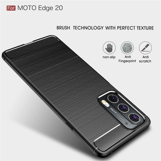 Back Cover Silicone Black (Edge 20)