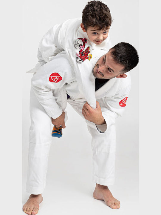 Nakama Kids Brazilian Jiu Jitsu Uniform White