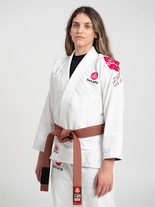 Nakama Uniform Brasilianisches Jiu Jitsu Weiß