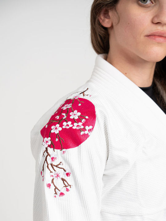 Nakama Uniform Brasilianisches Jiu Jitsu Weiß