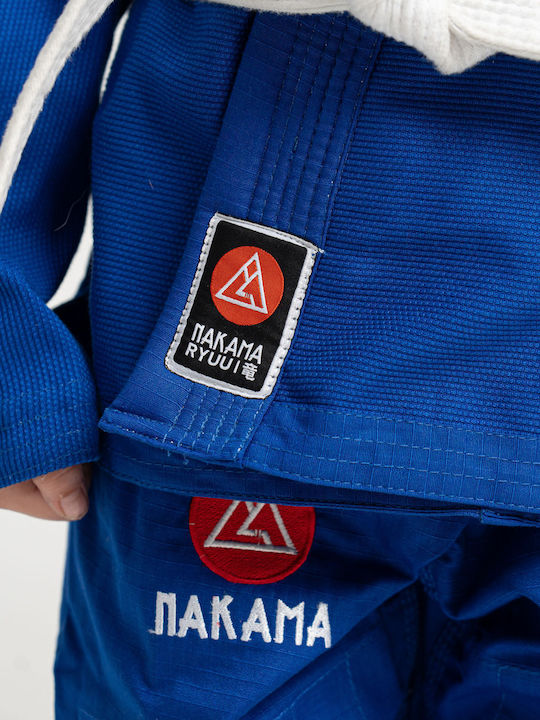 Nakama Униформи Бразилско джу джицу Син