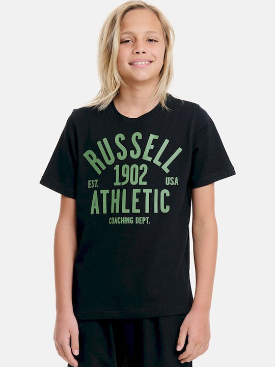 Kids' T-shirt Black Crewneck