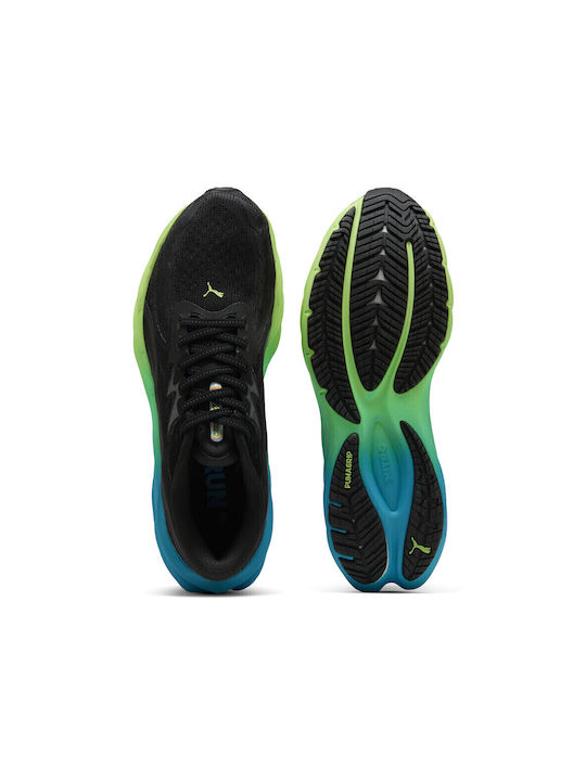 Velocity Nitro 4 Sport Shoes Running Black / Speed Blue