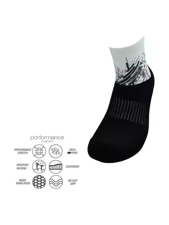 Desocks Running Κάλτσες Λευκές 1 Ζεύγος