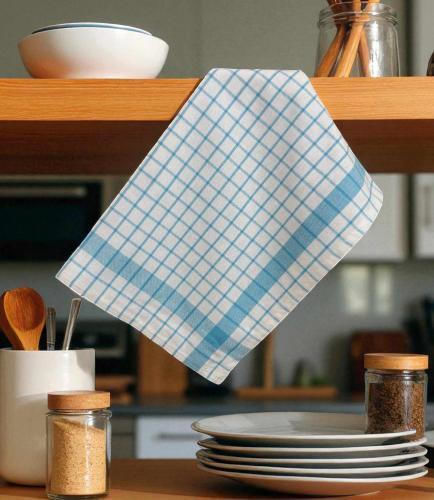 Linea Home Πετσέτα Κουζίνας από 100% Βαμβάκι σε Μπλε Χρώμα 50x70cm Linea Home Πετσέτα Κουζίνας από 100% Βαμβάκι σε Μπλε Χρώμα 50x70cm