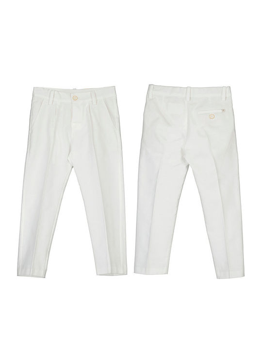 Kids' Linen Pants cream